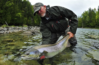 Atlantic Salmon Fly Fishing on Quebec's Gaspe Peninsula