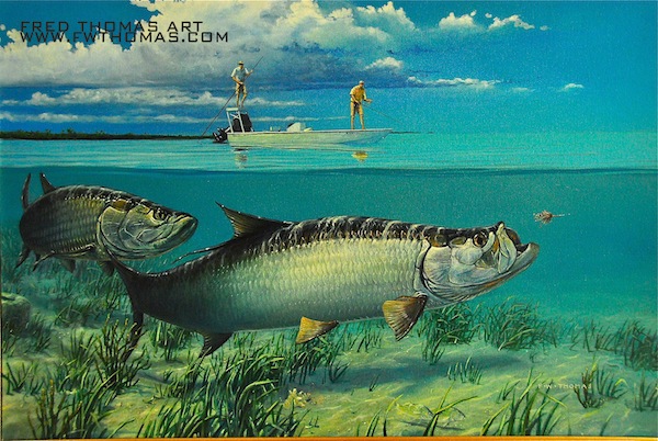 Fred Thomas Fish Art: Discount
