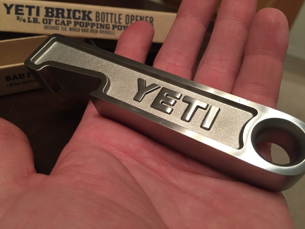 Yeti’s New “Brick” Bottle Opener Angler's Tonic